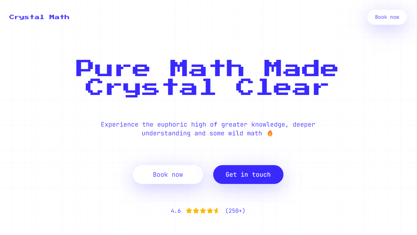 Crystal Math Project